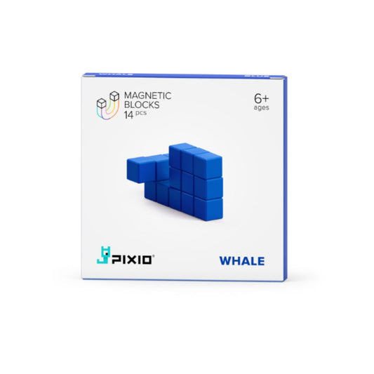 PIXIO Магнитни Кубчета Blue Whale 14